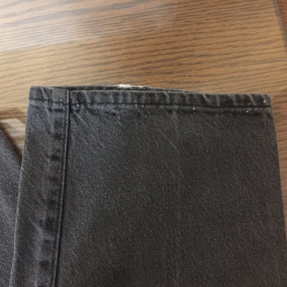 Levi's Two Horse Brand Jeans Black 38 X 31 USA - Picture 9 of 10